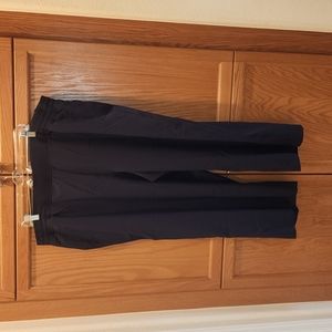 Calia By Carrie Underwood Journey Pant Women's Mid Rise Crop Wide Leg Dark Ocean